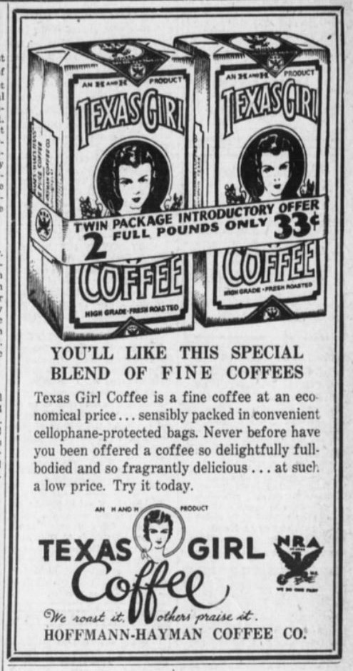 1933 Nov 10 San Antonio Register H and H